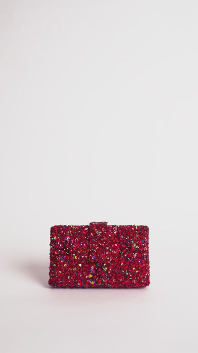 Garnet Kitsch Clutch