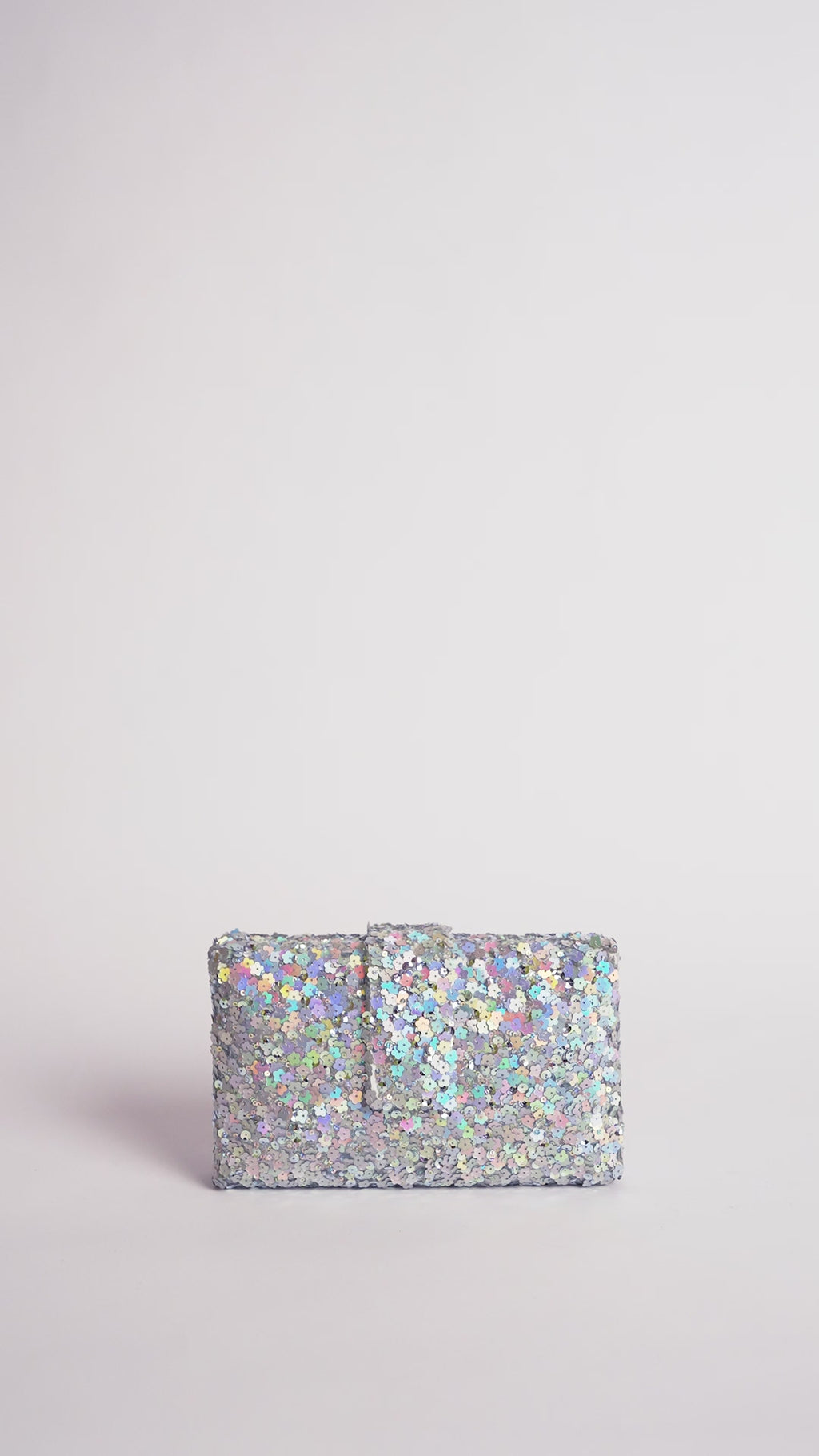 Silver Sparks 2.0 Kitsch Clutch