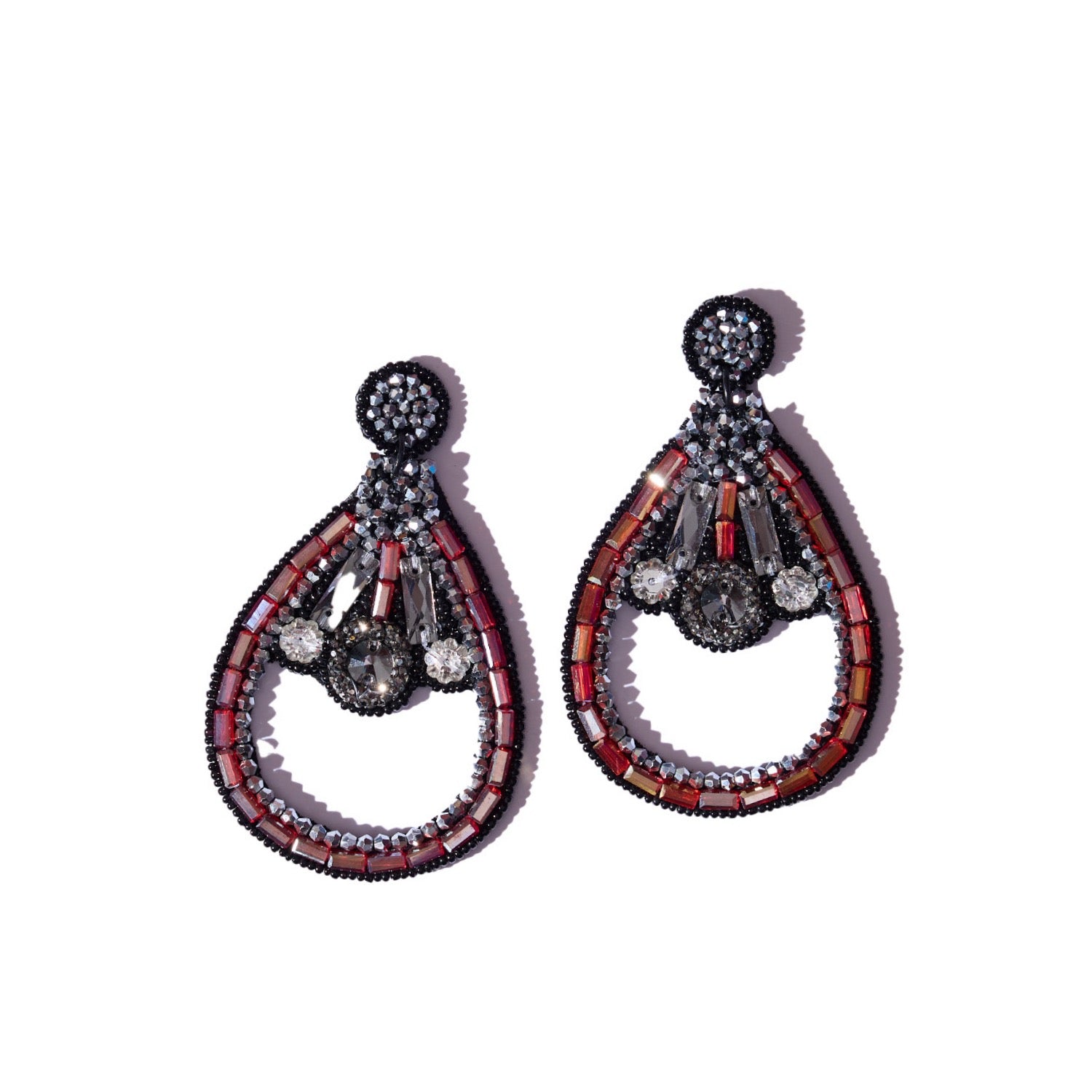 Ruby Mirage Earrings