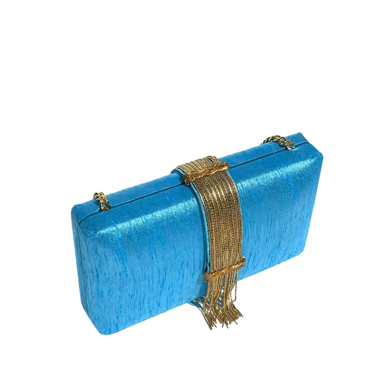 Simitri - Sky Fringe Clutch