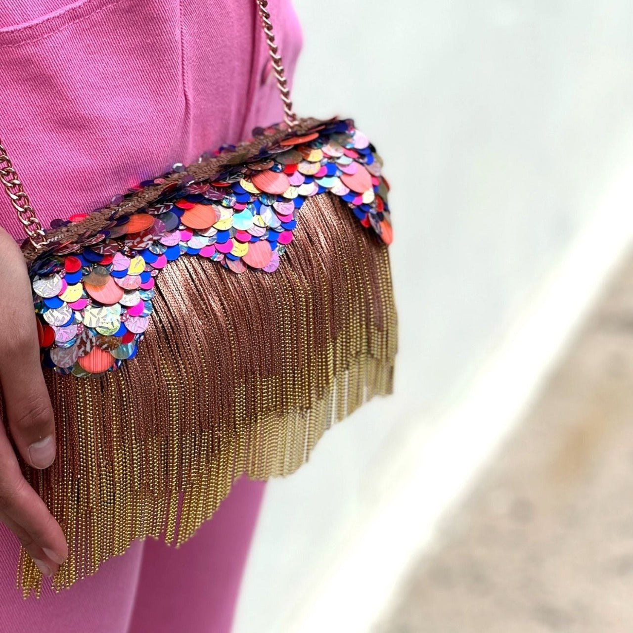 Simitri - Shimmy Ombre' Clutch