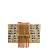 Simitri - Beige Tweed Dreamy Bag