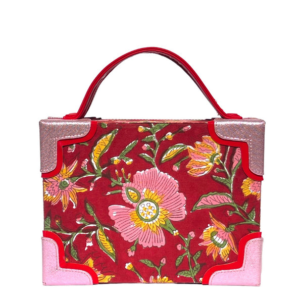 Simitri - Hibiscus Briefcase Bag