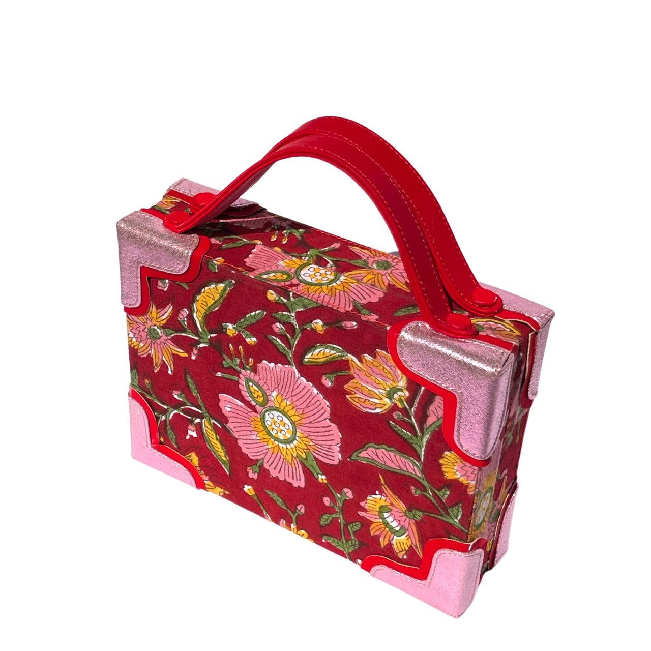 Simitri - Hibiscus Briefcase Bag