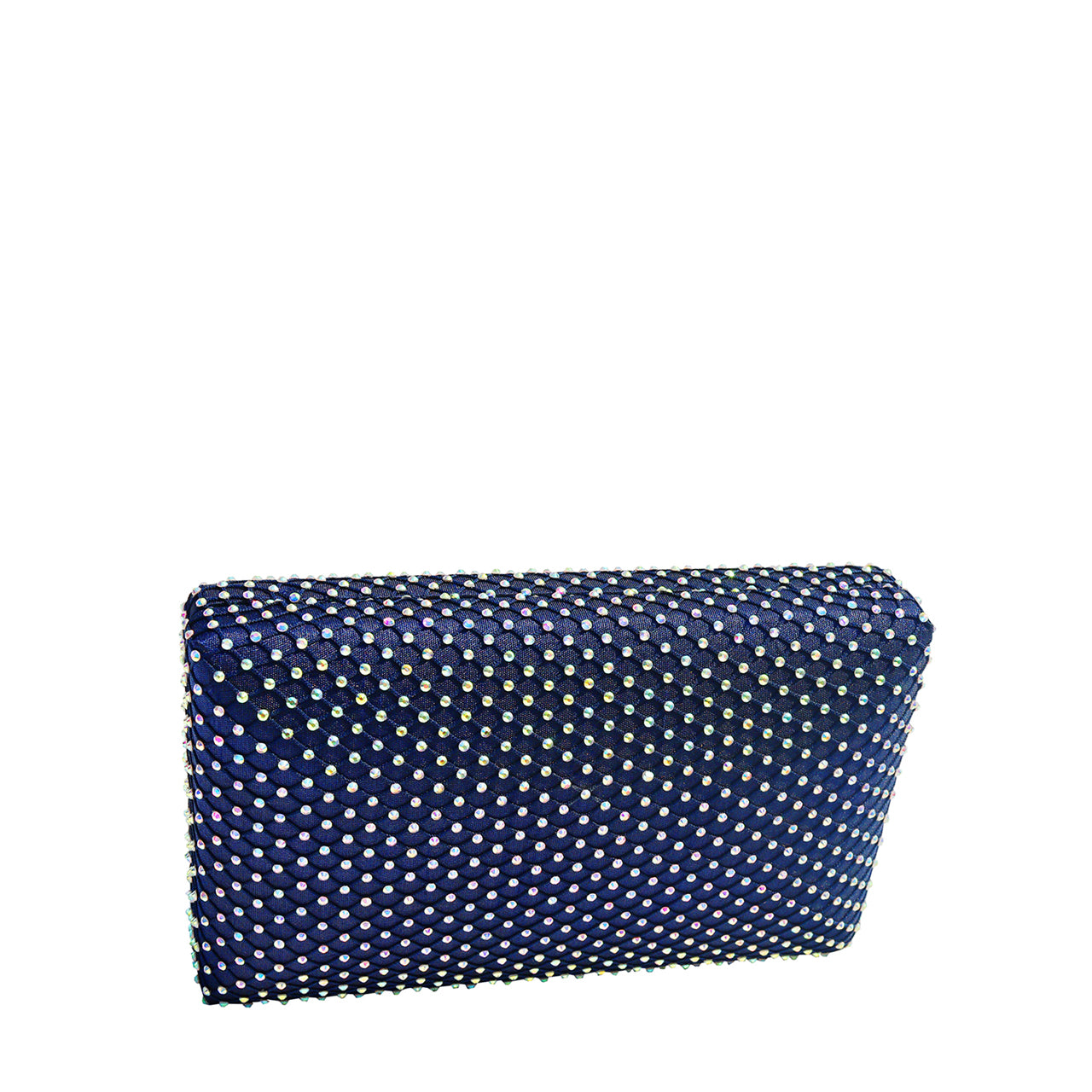 Galaxy Fishnet Crystal Clutch