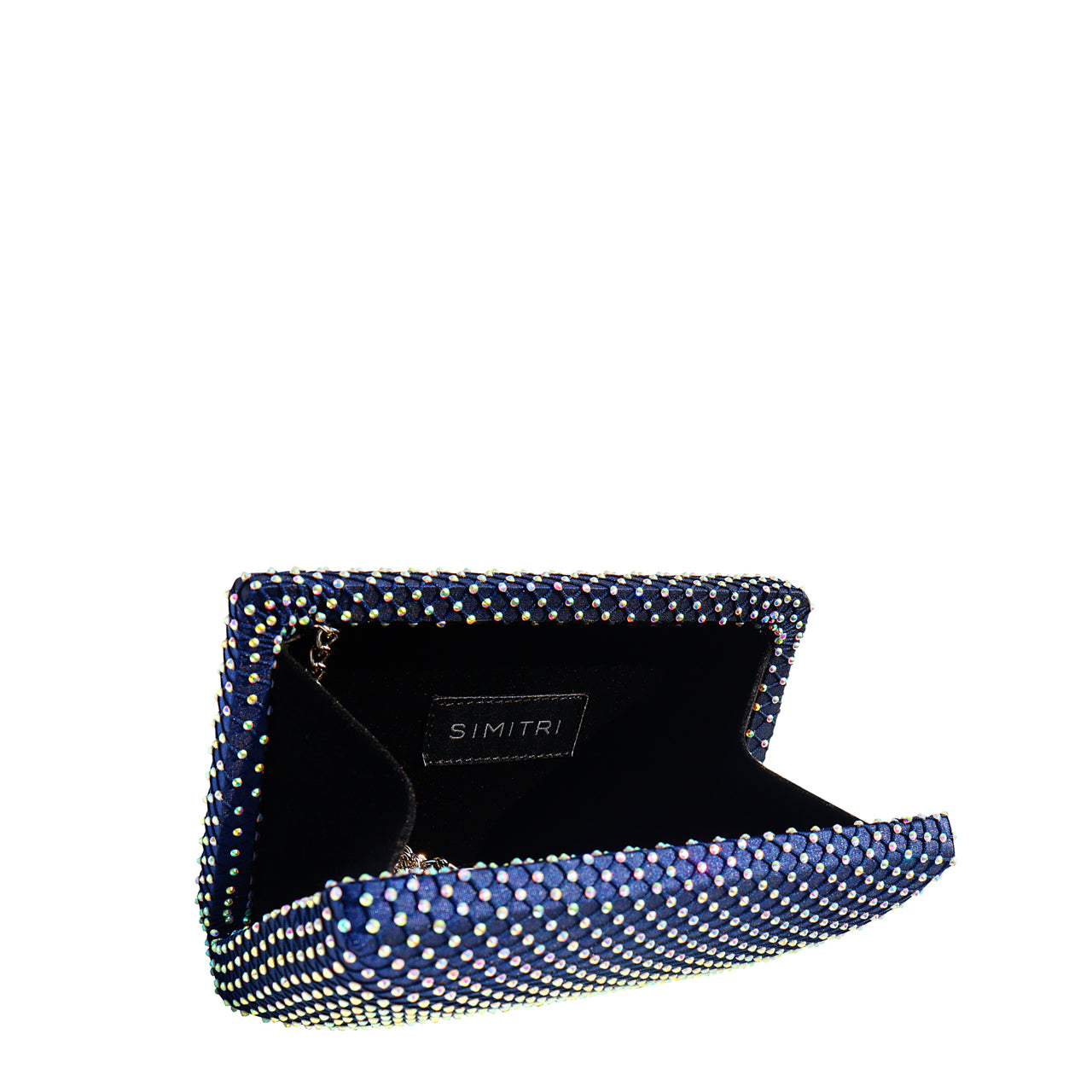 Galaxy Fishnet Crystal Clutch