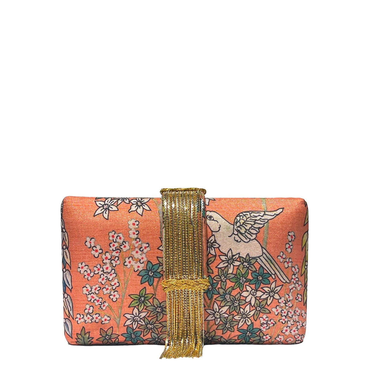 Simitri - Paradise Bird Fringe Clutch