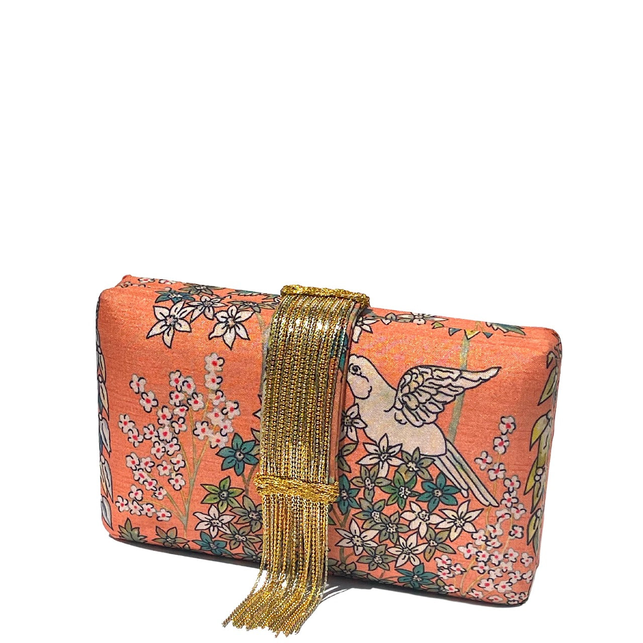 Simitri - Paradise Bird Fringe Clutch