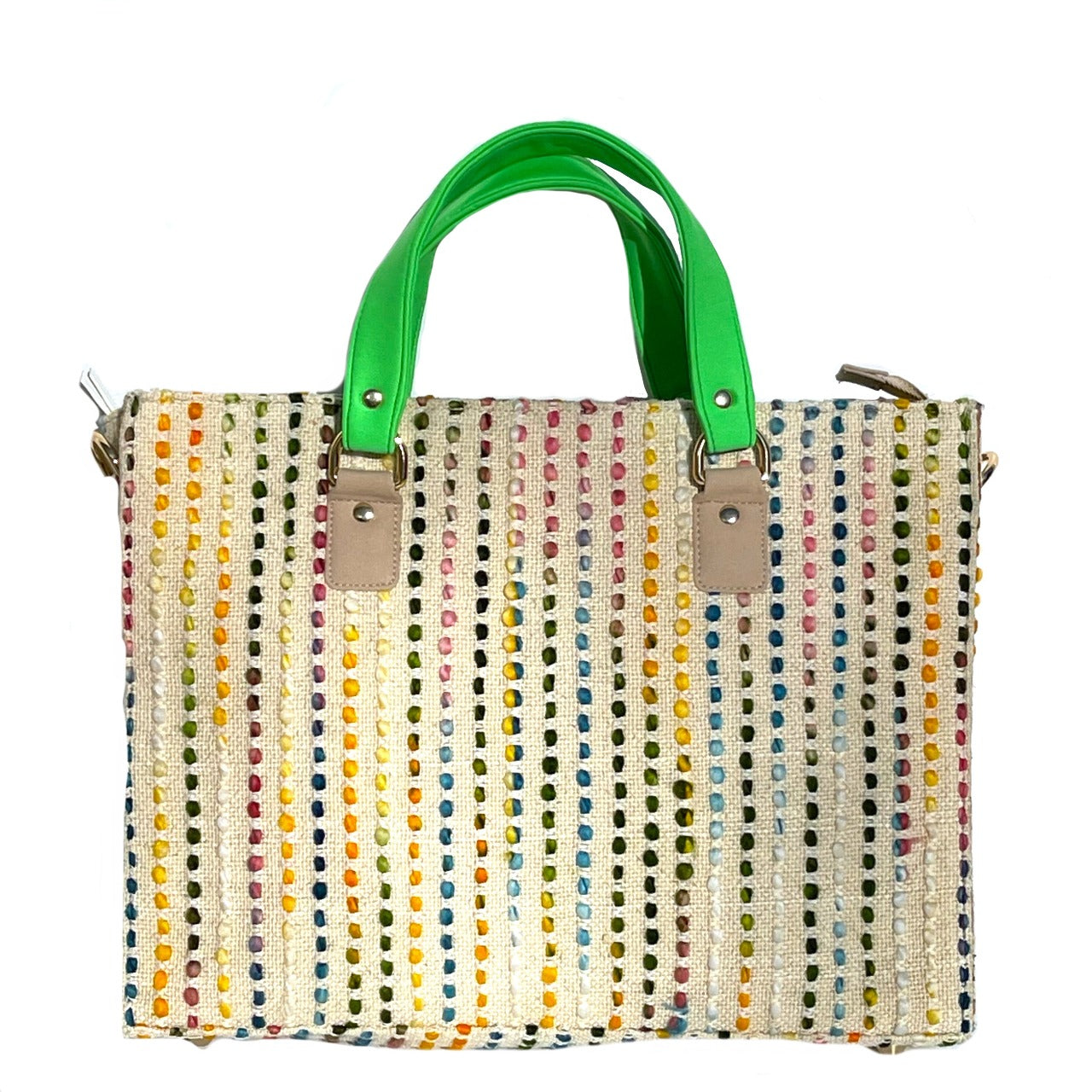 Simitri - Yellow Tweed Tote