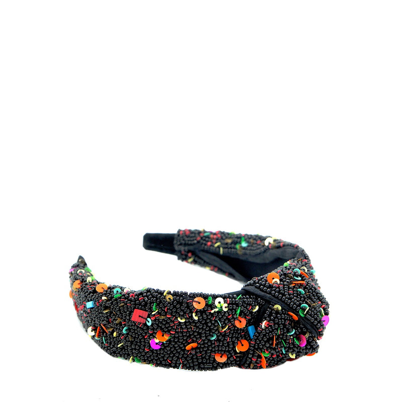 Simitri - Black Donut Headband