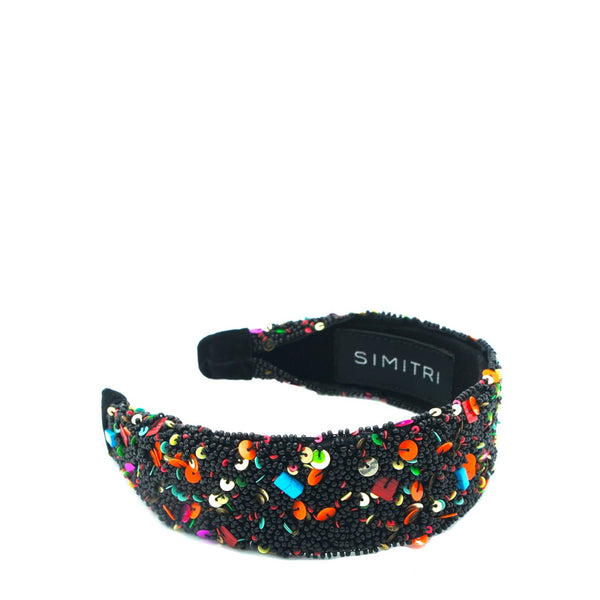 Simitri - Black Donut Headband