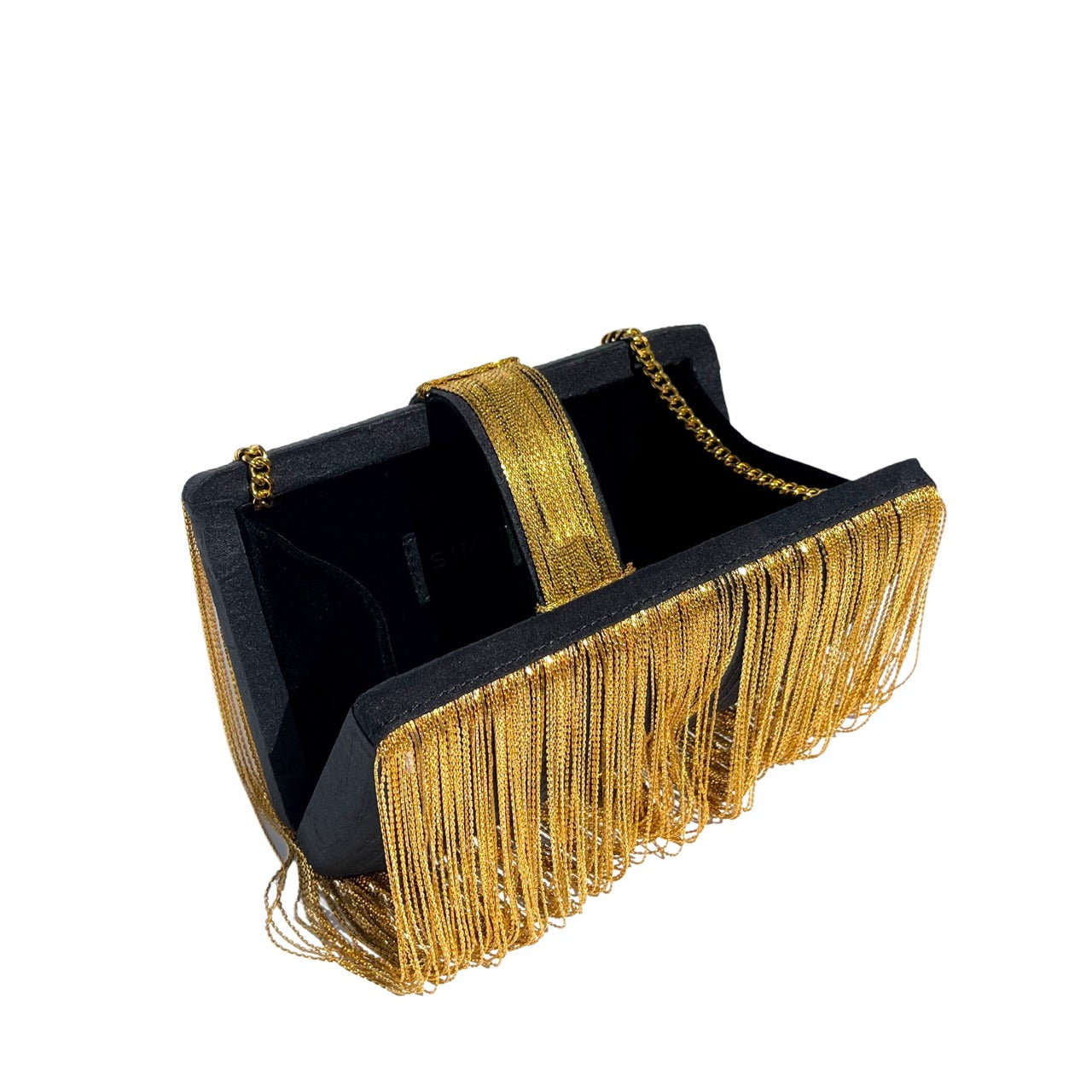 Simitri - Black Gold Chunky Clutch