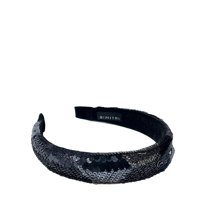 Simitri - Black Zigzag headband