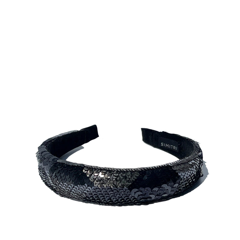 Simitri - Black Zigzag headband