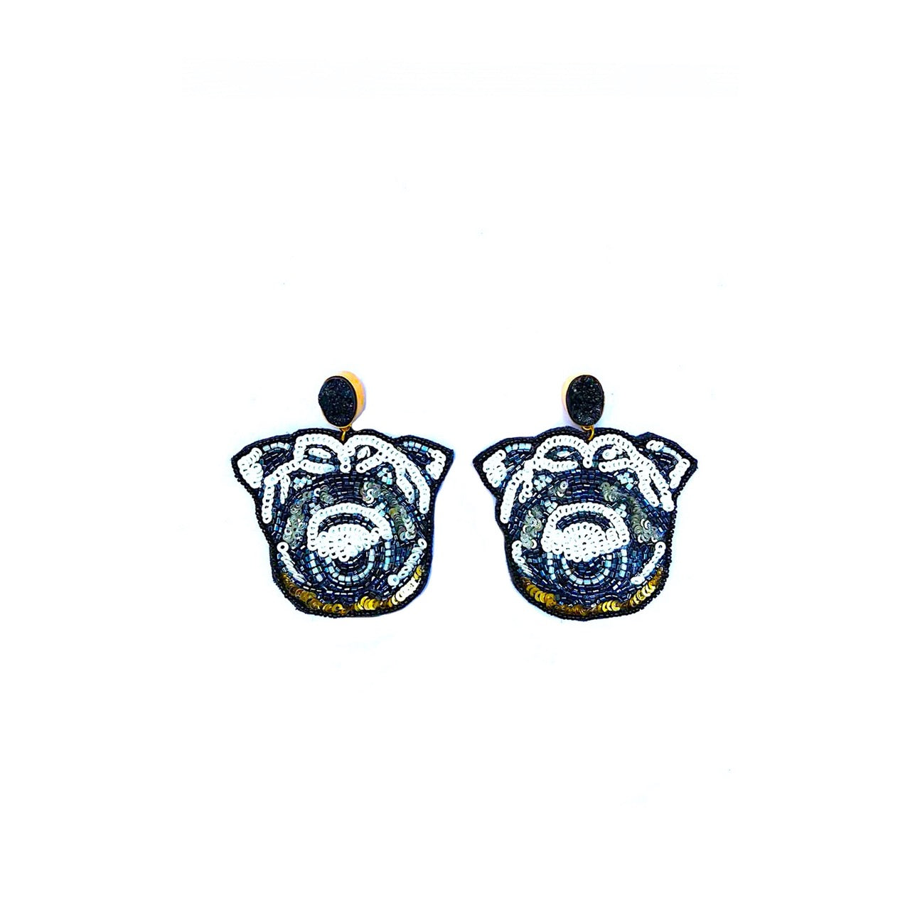 Bull Dog Earrings