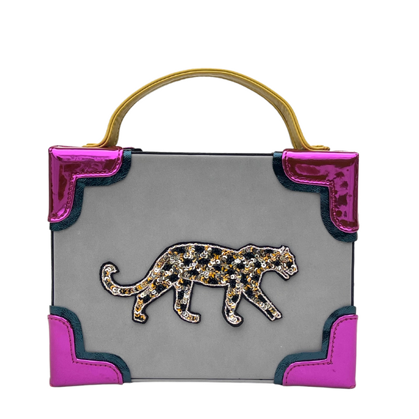Cheetah Briefcase Bag