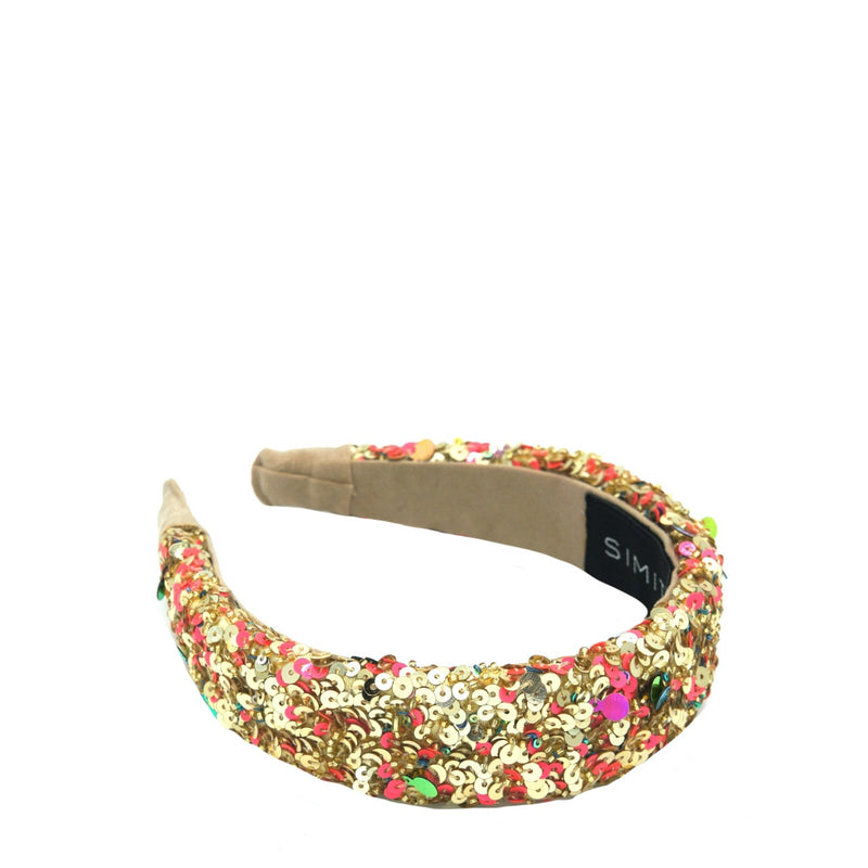 Gold Donut Headband