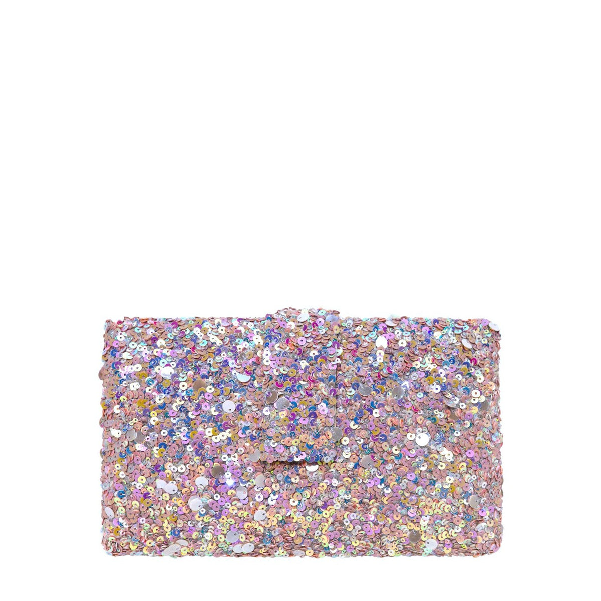 Women's Luxury Embroidered Lavender Kitsch Clutch - SIMITRI