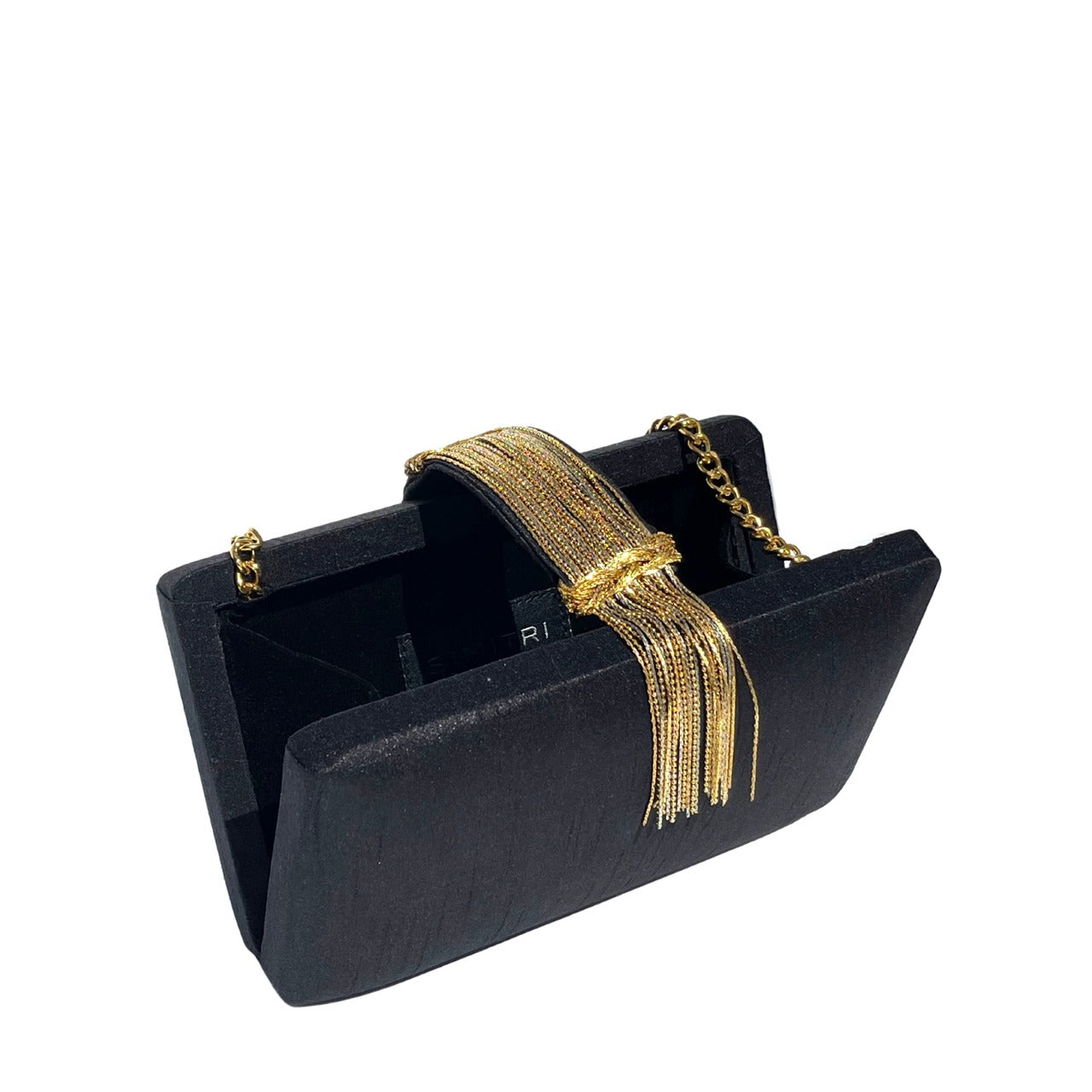 Simitri - Noir Fringe Clutch