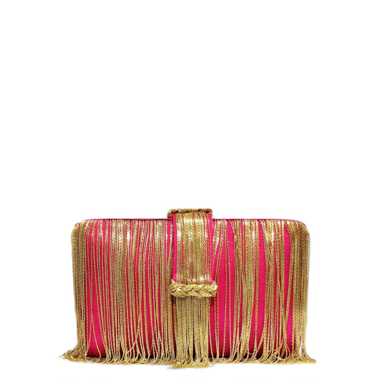 Simitri - Pink Chunky Clutch