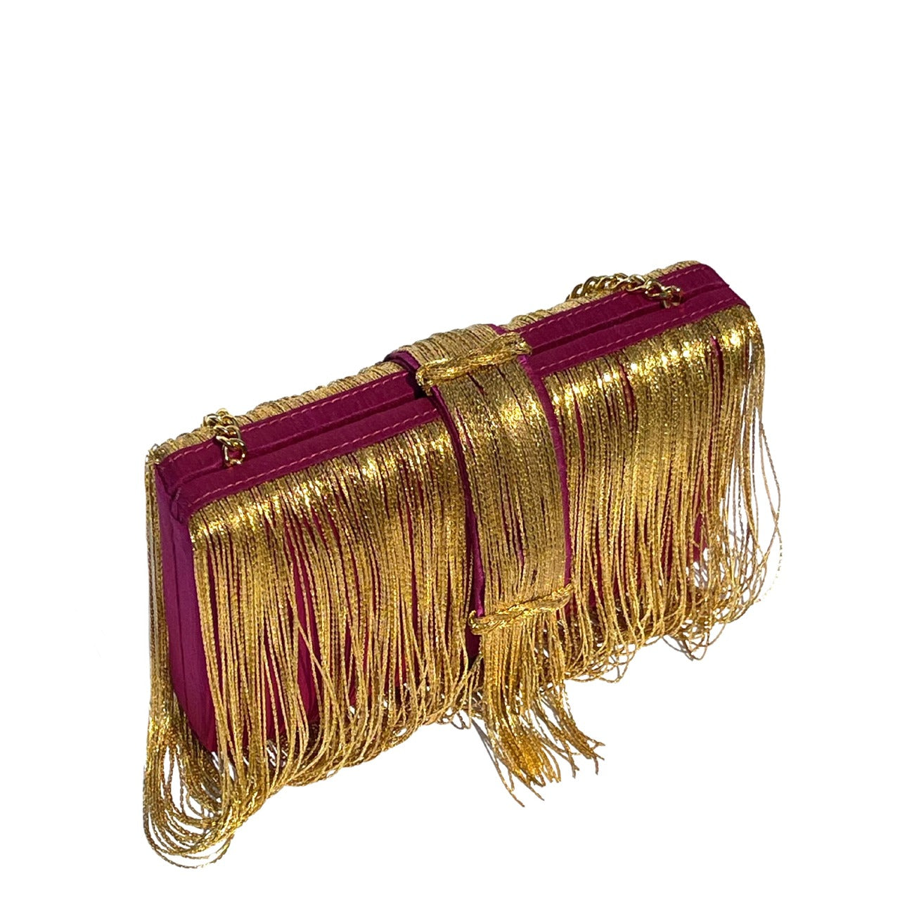 Simitri - Pink Chunky Clutch