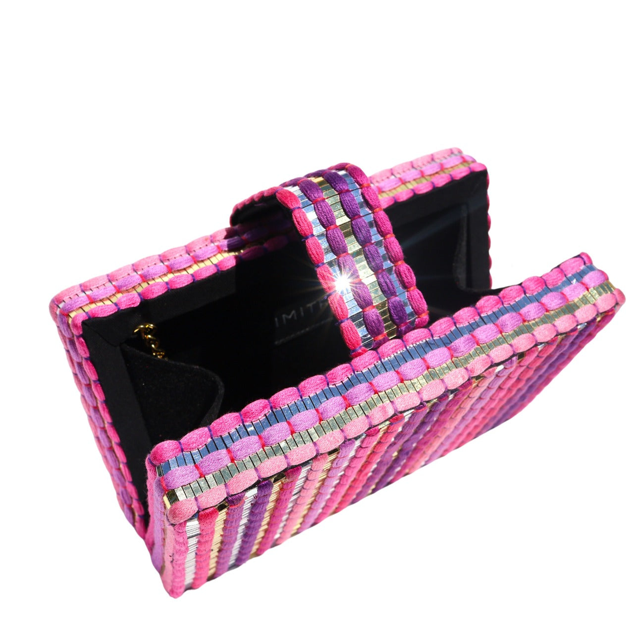 Viva Magenta Dori Clutch