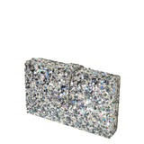Silver Kitsch Clutch