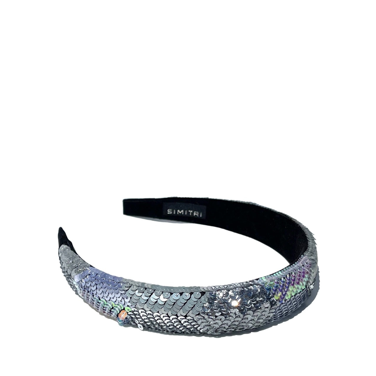 Simitri - Silver Zigzag Headband