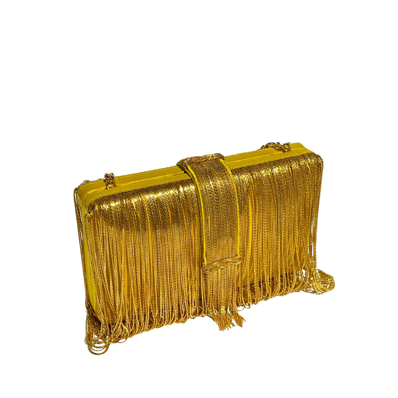 Simitri - Yellow Gold Chunky Clutch